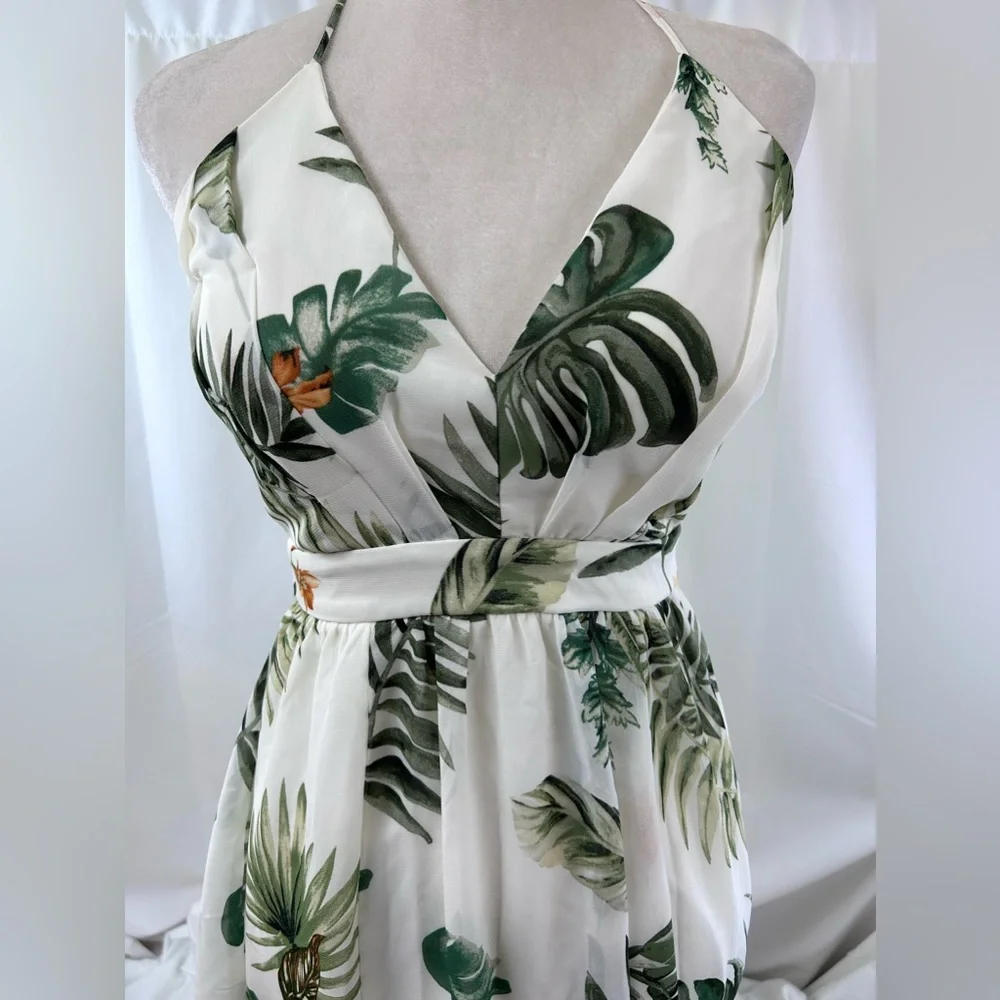 Cage Clothing Halter Maxi Dress ~ Size Small - Picture 5 of 10